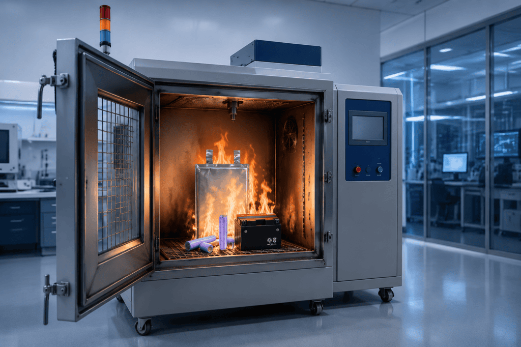 Battery Fire Test