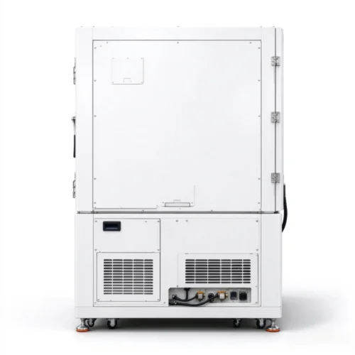 Rear view of WOSIAN temperature test chamber
